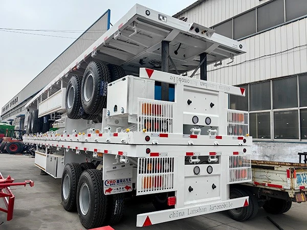 Container Flatbed Transport Semi-trailer Container Flatbed Transport Semi-trailer